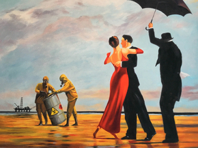 Jack Vettriano | Джек Веттриано - Танцующий Дворецкий