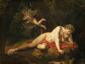 Karl Bryullov | Брюллов Карл - Нарцисс, смотрящий на воду, 1819 Karl Bryullov | Брюллов Карл - Нарцисс, смотрящий на воду, 1819