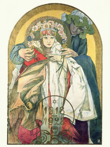 Mucha Alphonse | Альфонс Муха - Годовщина основания Чехословакии Mucha Alphonse | Альфонс Муха - Годовщина основания Чехословакии