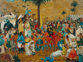 Richard Dadd - The Flight out of Egypt | Ричард Дадд