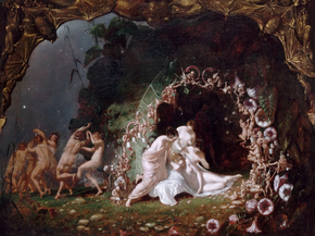 Richard Dadd - Titania Sleeping | Ричард Дадд