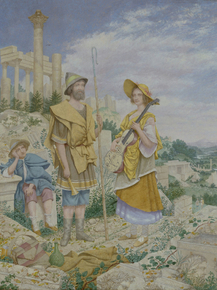 Richard Dadd - Wandering Musicians | Ричард Дадд