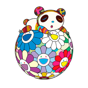 Takashi Murakami - Atop a Ball of Flowers | Такаси Мураками
