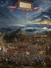 Albrecht Altdorfer - The Battle of Alexander at Issus | Альбрехт Альтдорфер