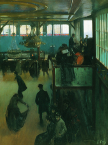 Ramon Casas - Dance at the Moulin de la Galette | Рамон Касас