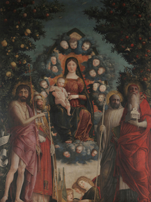 Andrea Mantegna - Madonna in glory | Андреа Мантенья