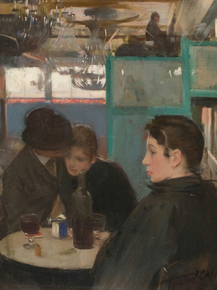 Ramon Casas - Moulin de la Galette Interior | Рамон Касас