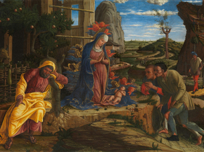Andrea Mantegna - The Adoration of the Shepherds | Андреа Мантенья