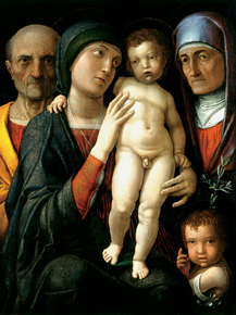 Andrea Mantegna - The Holy Family | Андреа Мантенья