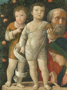 Andrea Mantegna - The Holy Family with Saint John | Андреа Мантенья