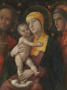 Andrea Mantegna - The Holy Family with Saint Mary | Андреа Мантенья