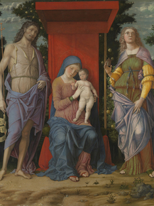 Andrea Mantegna - The Virgin and Child with the Magdalen | Андреа Мантенья
