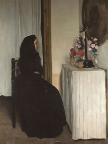 Ramon Casas - The widow | Рамон Касас
