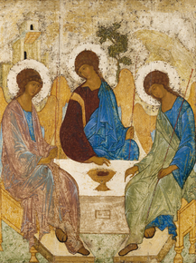 Андрей Рублёв - Святая Троица, 1425-1427