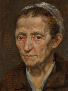 Annibale Carracci - Head of a Woman | Аннибале Карраччи