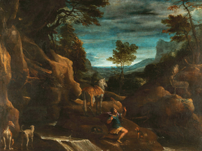 Annibale Carracci - The Vision of Eustace | Аннибале Карраччи