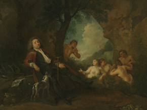 Antoine Watteau - Portrait of Antoine de la Roque | Антуан Ватто