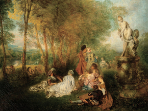 Antoine Watteau - The Feast of Love | Антуан Ватто