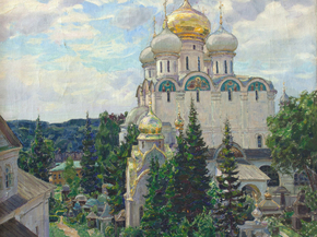 Аполлинарий Михайлович Васнецов - Новодевичий монастырь