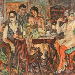 Аристарх Лентулов - В студии художника. 1923