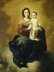 Bartolome Esteban Murillo - Maria met kind | Эстебан Мурильо