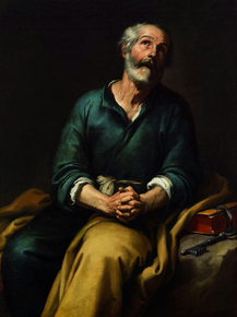 Bartolome Esteban Murillo - Saint Peter in Tears | Эстебан Мурильо