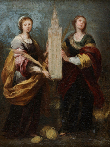 Bartolome Esteban Murillo - St. Justa and St | Эстебан Мурильо