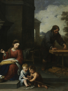 Bartolome Esteban Murillo - The Holy Family | Эстебан Мурильо Bartolome Esteban Murillo - The Holy Family | Эстебан Мурильо