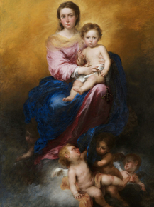 Bartolome Esteban Murillo - The Madonna of the Rosary | Эстебан Мурильо