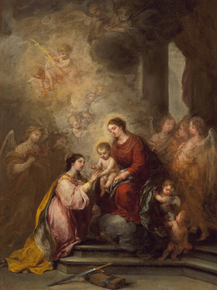 Bartolome Esteban Murillo - Marriage of Saint Catherine | Эстебан Мурильо Bartolome Esteban Murillo - Marriage of Saint Catherine | Эстебан Мурильо