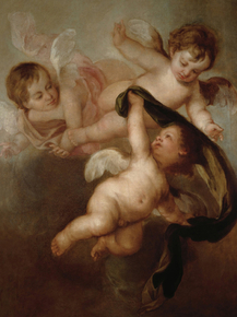 Bartolome Esteban Murillo - Tres angeles | Эстебан Мурильо