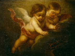 Bartolome Esteban Murillo - Two Child Angels | Эстебан Мурильо