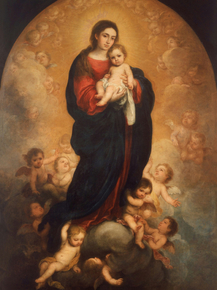 Bartolome Esteban Murillo - Virgin and Child in Glory | Эстебан Мурильо