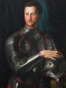 Bronzino - Cosimo I de Medici in armour | Бронзино
