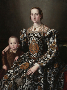 Bronzino - Eleonora of Toledo and Her Son | Бронзино