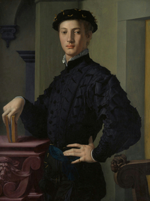 Bronzino - Portrait of a Young Man | Бронзино
