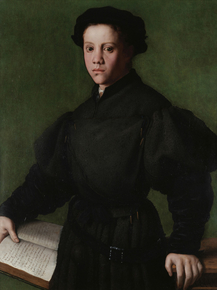 Bronzino - Portrait of Lorenzo Lenzi | Бронзино