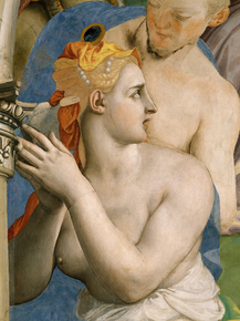 Bronzino - The adoration of the bronze snake | Бронзино