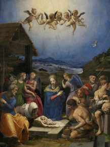 Bronzino - The Adoration of the Shepherds | Бронзино