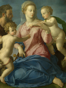 Bronzino - The Holy Family with the Infant Saint John | Бронзино