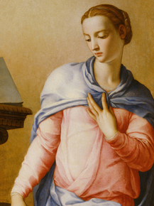 Bronzino - Virgin of the Annunciation | Бронзино