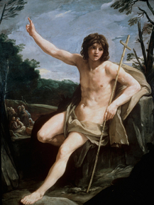 Guido Reni - St John the Baptist in the Wilderness | Гвидо Рени