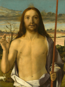 Giovanni Bellini - Christ Blessing | Джованни Беллини