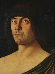 Giovanni Bellini - Portrait of the poet Raffaele Zovenzoni | Джованни Беллини