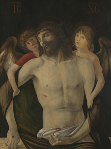 Giovanni Bellini - The Dead Christ supported by Two Angels | Джованни Беллини