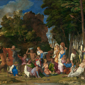 Giovanni Bellini - The Feast of the Gods | Джованни Беллини