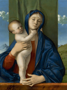 Giovanni Bellini - The Virgin with Standing Child | Джованни Беллини