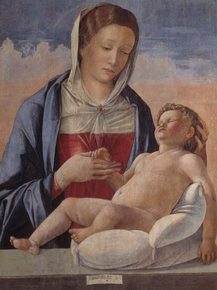 Giovanni Bellini - The Virgin with the Sleeping Child | Джованни Беллини
