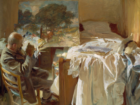 John Singer Sargent - An Artist in His Studio | Джон Сингер Сарджент