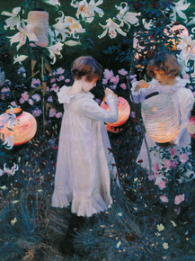 John Singer Sargent - Carnation, Lily, Lily, Rose | Джон Сингер Сарджент